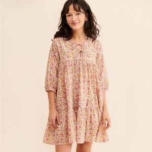 Anthropologie Maelu Designs Willow Mini Dress Cover Up Size XS